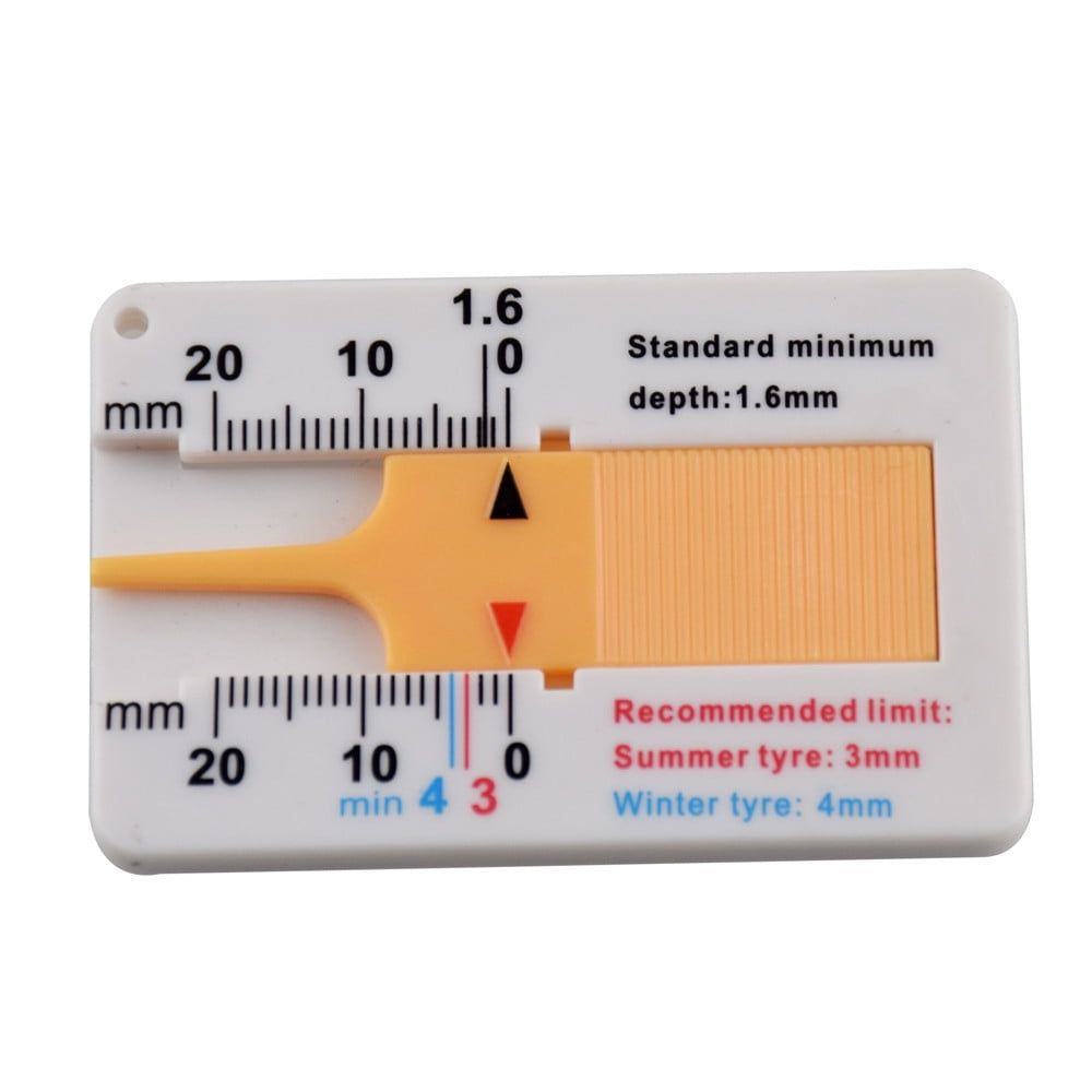 LYTiang Tyre Tread Depth Gauge Caliper Car Motorcycle Trailer Wheel
