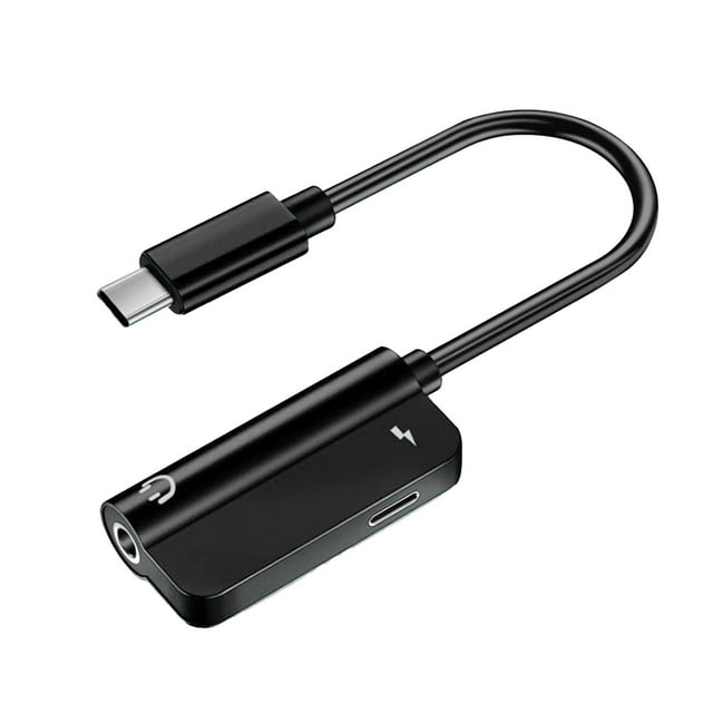 LYTiang USB C Headphone Jack Adapter 2 In 1 USB Type C To Hi Res 3.5mm