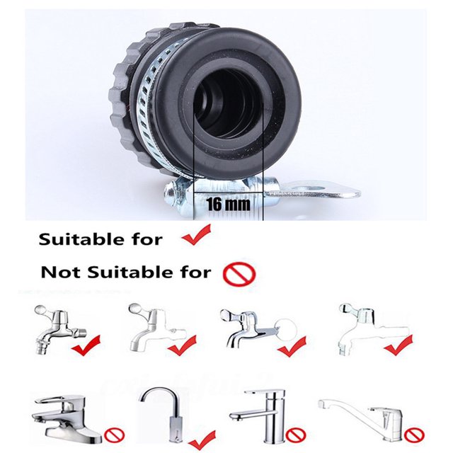 LYTiang Universal Tap Connector Adapter Mixer Kitchen Garden Hose Pipe