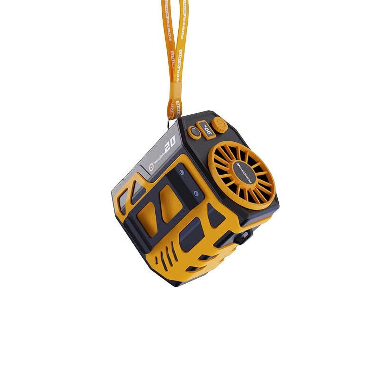 LYTiang Waist Fan 6000mAh Rechargeable Portable Fan With Over 24H