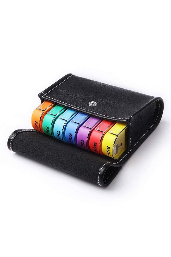 Weekly Travel Organizer - and Wallet Box Compression Packing Cubes for Backpack