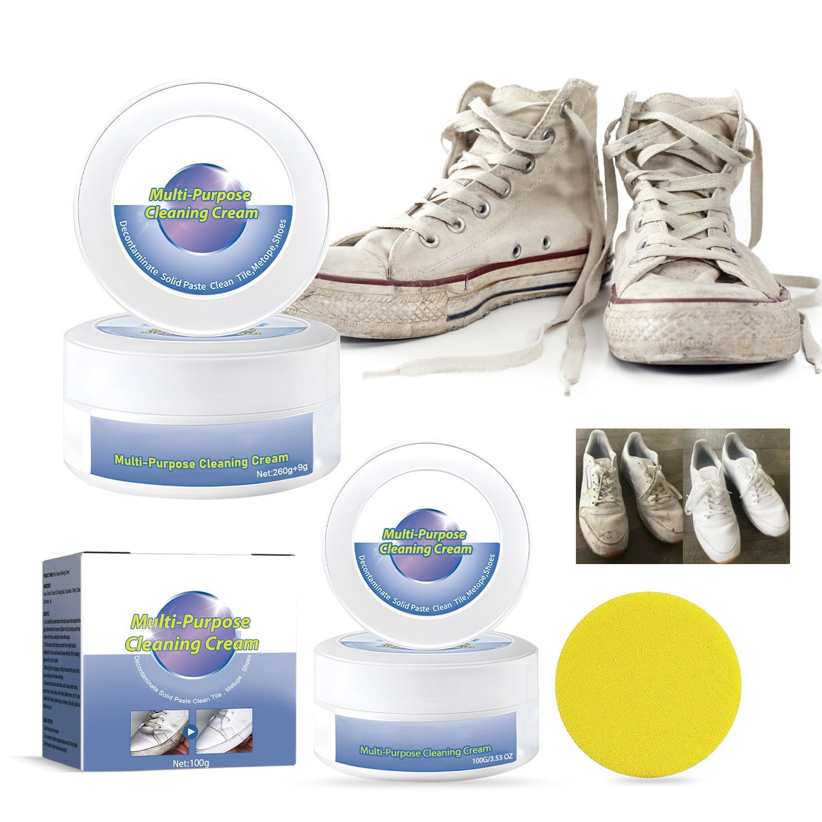 LYTiang White Shoe Cleaning Sports Shoes Can Be Cleaned And Yellowed