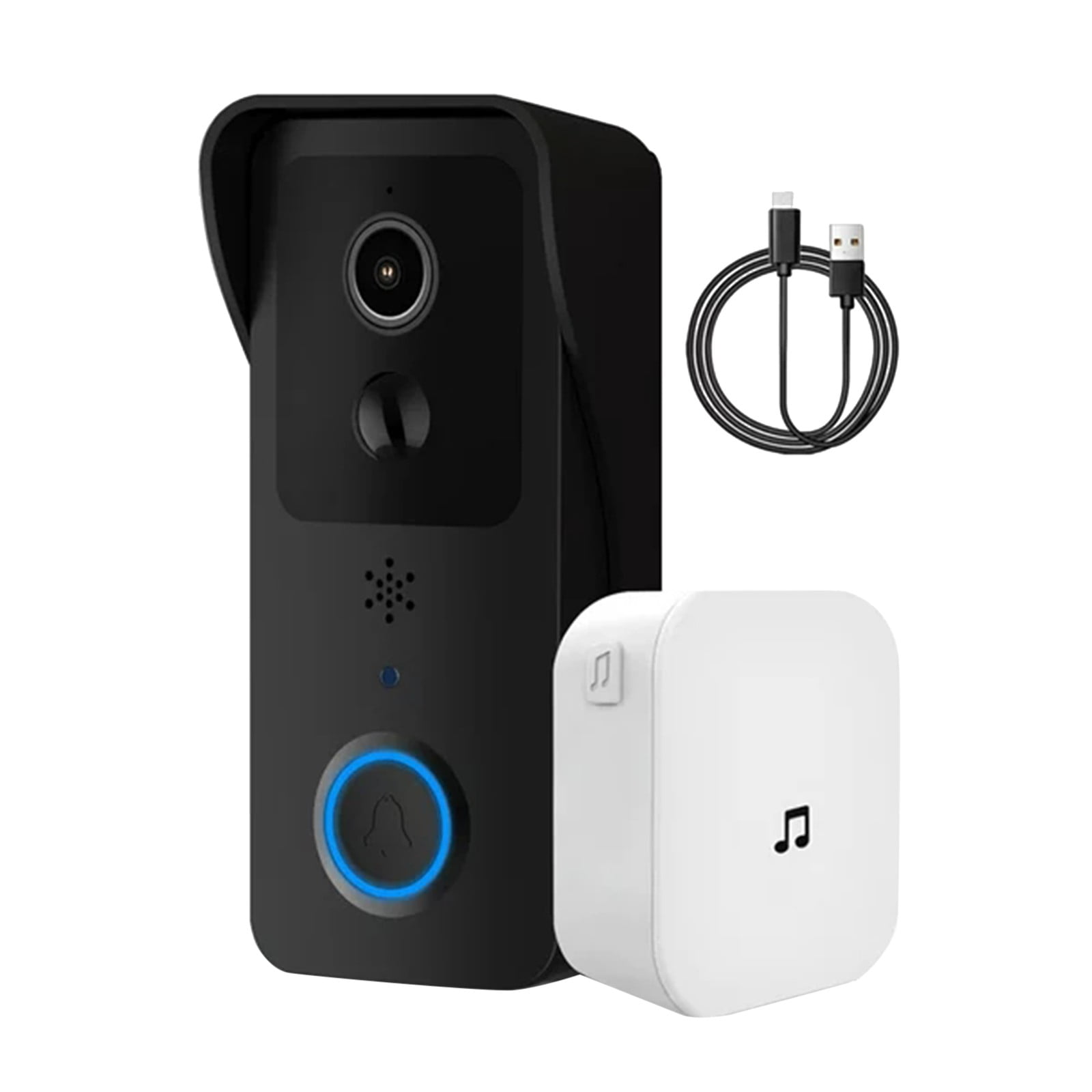 LYTiang Wireless Video Doorbell Kits 1080P WiFi Doorbell Camera With