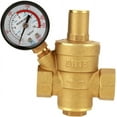 LYUDN15 Water Pressure Regulator 1/2, G1/2 Pressure Reducing Valve 3/4