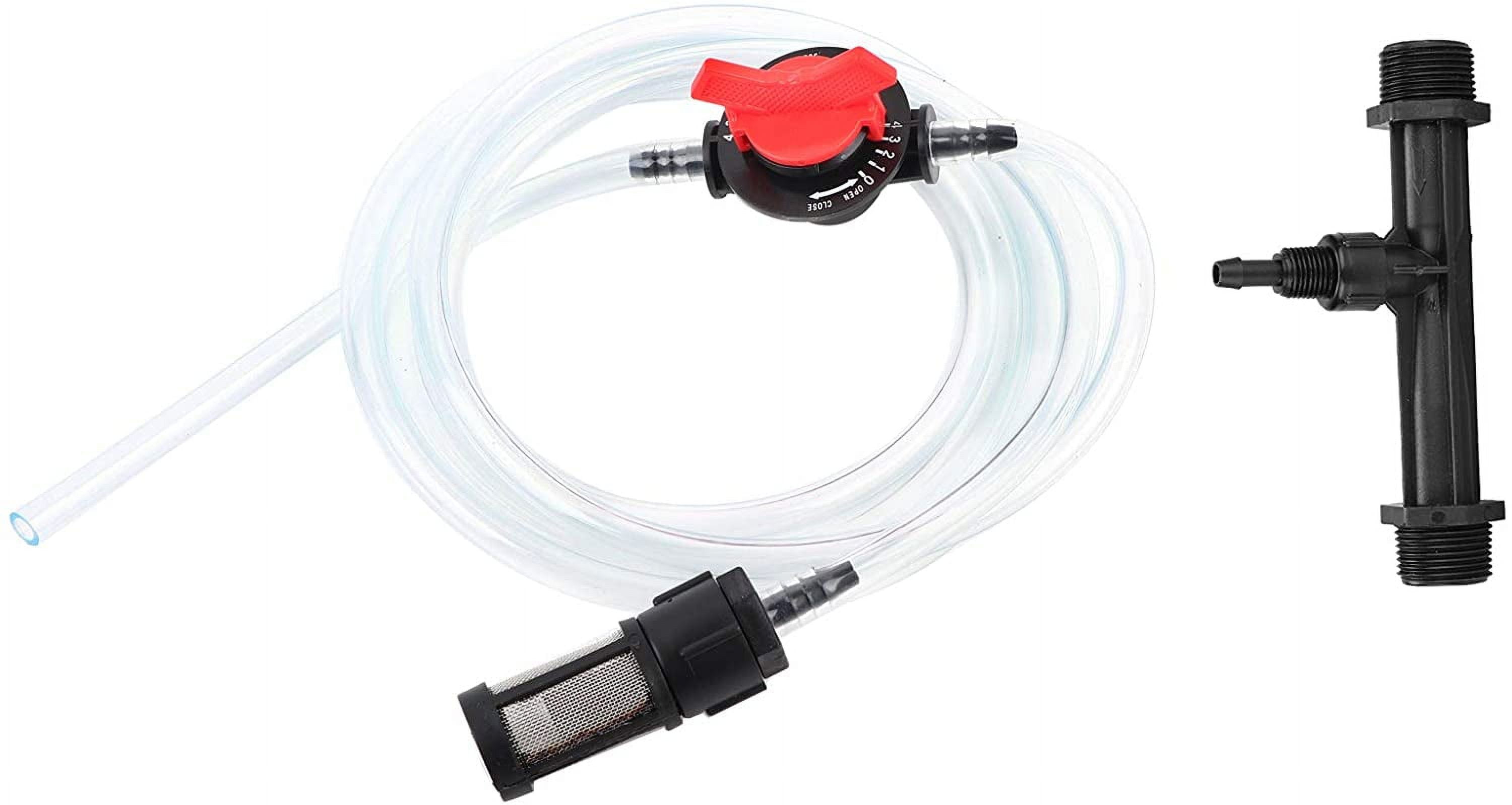 LYUFertilizer Injector, Venturi Garden Irrigation Device Kit, G3/4