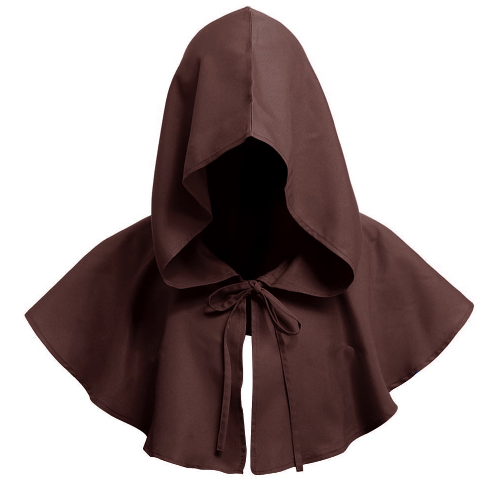 Medieval Women Hooded Cape Viking Gothic Ladies Cape Halloween Cosplay Cloak