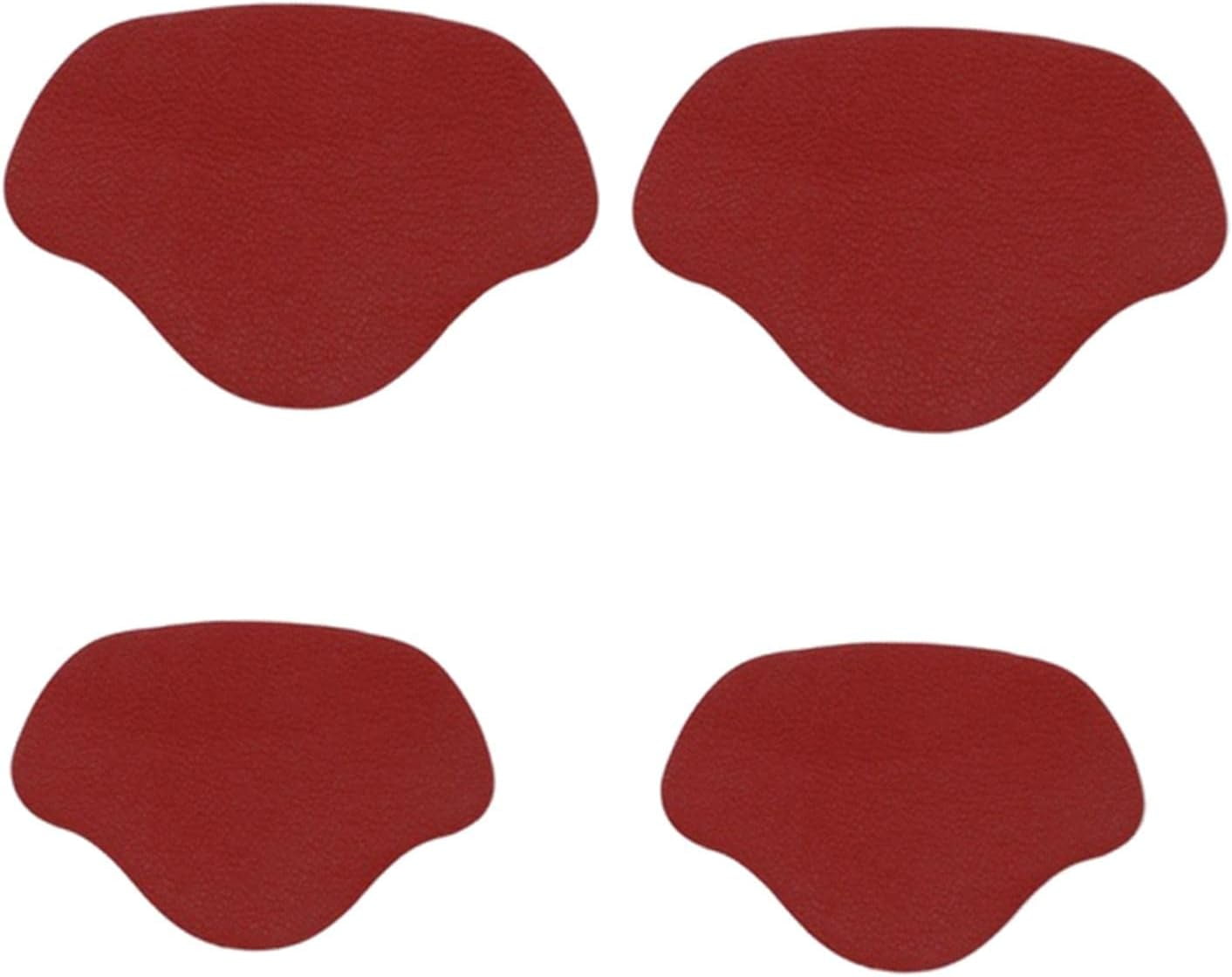 LYUShoe Heel Pad Insoles Heel Repair Heel Stick for High Heels, red