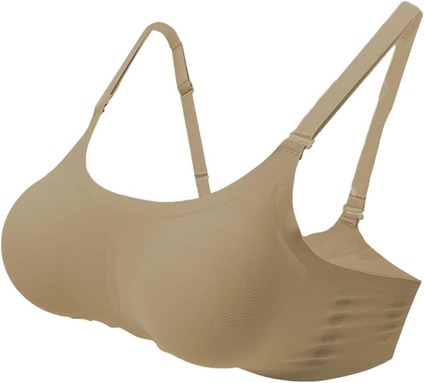 LYUSilicone Breast Forms, Fake Breast Mens Breathable Silicone Bra