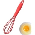LYUSilicone Mini Whisks Hand Mixer Whisk, Balloon Wire Whisk High