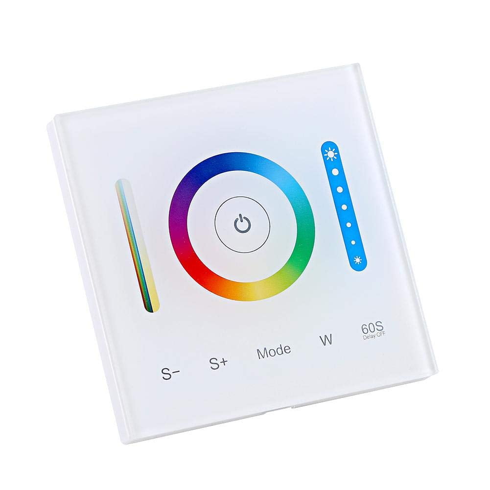 LYUSmart Dimmer Light Switch, Dimmer Controller WallMounted Touch Panel Controller for RGB