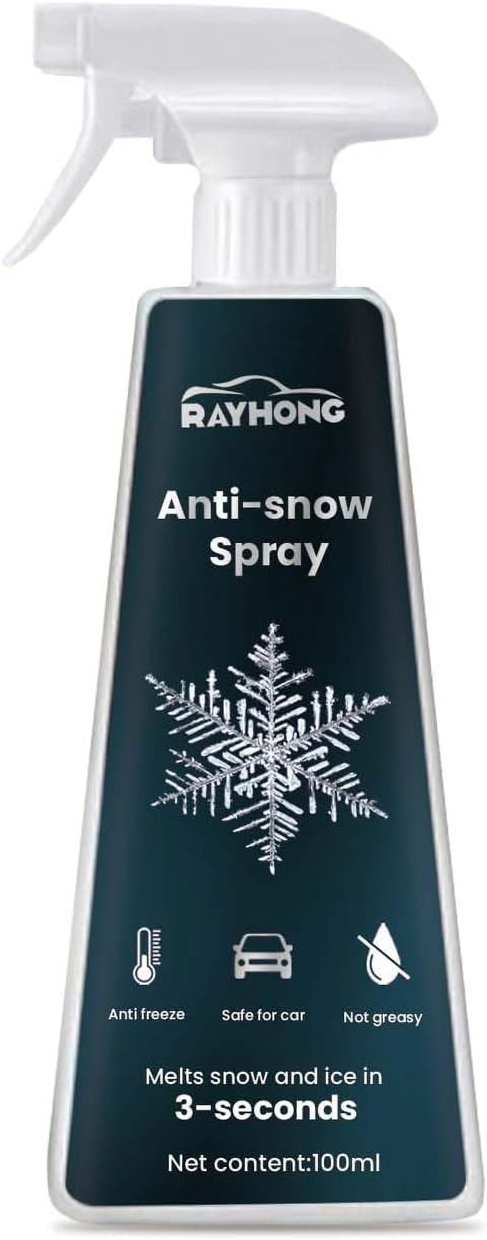 LYUSnow Melter Winter Stuff, Anti Freeze Defroster Deicer, Deicer for Car, Ice Melting 100ml