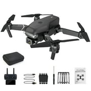 LYUCRAZ Camera Drones Drone with 1080P HD Fpv Camera Remote Control Toys Gifts for Boys Girls with Altitude Hold Headless Mode Start Speed Adjustment Black