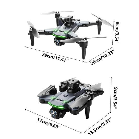 LYUCRAZ Drone with Thermal Imaging Camera Remote Control Helicopter 3.5 Channel Model Aeroplane Toy Gift Infrared Sensor, Boy Drone Flying Toy Birthday Gift Black One Size drone with camera