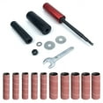 LYUCRAZ New MultiSurfaces Spindle Sander Adapter Kit with 10PCS