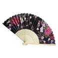 LYUCRAZ Tools&Home Improvement Vintage Folding Hand Flower Fan Chinese
