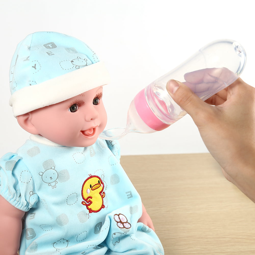 Imported baby feeder 100ml /3oz premium quality plastic feeding bottle (1pc)