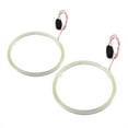thumbnail image 1 of LYUMO 1pair Auto Halo Rings Angel Eye COB Chips Headlight DRL LED For Motorcycle Car, Halo Rings Headlight,COB Chips Headlight, 1 of 3