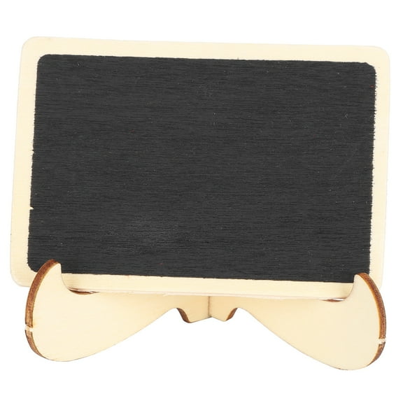 LYUMO 2 Set Mini Rectangle Chalkboard Signs with Easel Stand for Weddings Birthday Parties Plant Decor, Message Board Signs and Event Decoration
