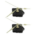 thumbnail image 1 of LYUMO 2 Set Quartz Clock Movement Pointers Kit Mechanism Fittings  Clock Gold Craft Clock Frameless Wall Clock, 1 of 8