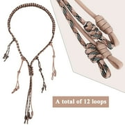 LYUMO 3Colors Portable Nylon Duck Goose Call Lanyard Braid Paracord for Outdoor Hunting, Hunting Lanyard,Duck Call Lanyard