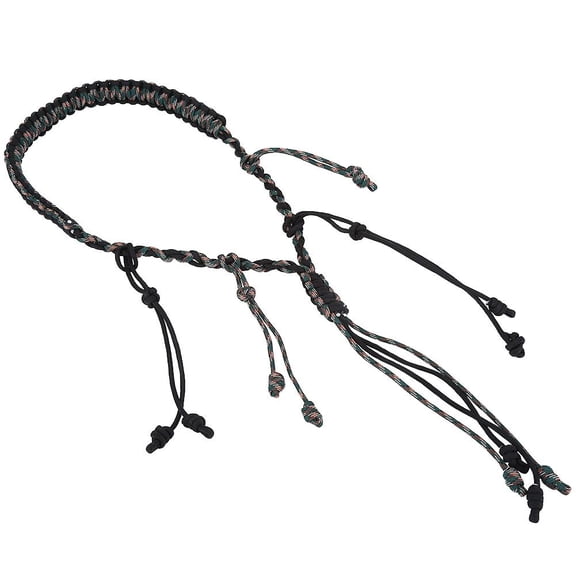 LYUMO 3Colors Portable Nylon Duck Goose Call Lanyard Braid Paracord for Outdoor Hunting, Hunting Lanyard,Duck Call Lanyard