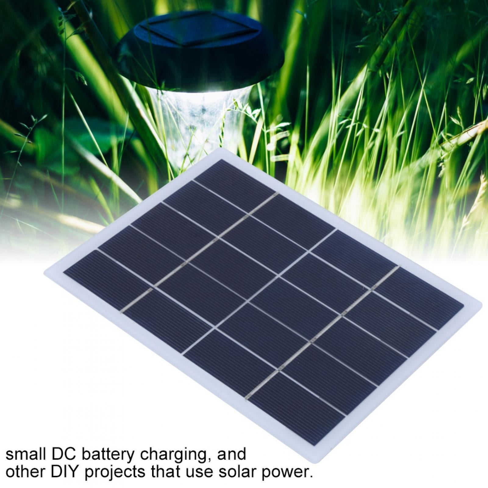 LYUMO 3W 5V Polycrystalline Silicon Solar Panel Solar Laminate DIY DC ...
