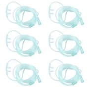 LYUMO 6PCS Disposable Nasal Cannula Soft Silicone Oxygen Supply Tubing Oxygen Reducer Accessory,Nasal Oxygen Tubing,Oxygen Supply Tubing