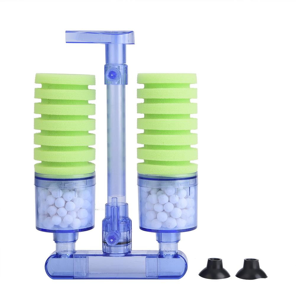 LYUMO Aquarium Filter Air pump Sponge Biochemical Oxygen Pump for Mini Fish Tank Supplies, Sponge Pump ,Aquarium Filter