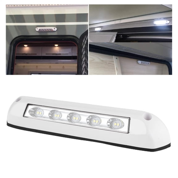 LYUMO Awning Porch Lamp,RV LED Light,12V/24V RV LED Light Universal 8W Waterproof Awning Porch Lamp Bar Motorhome Outdoor Lighting