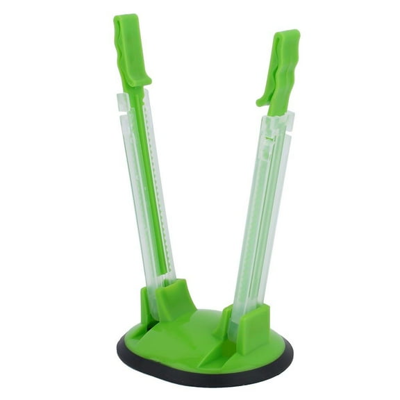 LYUMO Baggy Rack Hands Free Food Storage Bag Holder Kitchen Freezer Storage Bag Stand Gallon Bag Holder