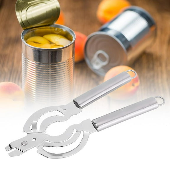 LYUMO Bottle Opener,Multifunctional Stainless Steel Can Opener Bottle Jar Lid Remover Kitchen Tool,Stainless Steel Bottle Opener