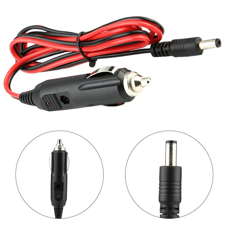 12V DC Car Charger Power Suppy Cable Cord Cigarette Lighter Plug