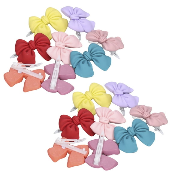 LYUMO Dog Hair Bow,Pet Hair Clips,16pcs Pet Hair Bow Cute Pet Hair Bowknot Grooming Accessories With Plastic Clip For Dogs Cats Rabbits