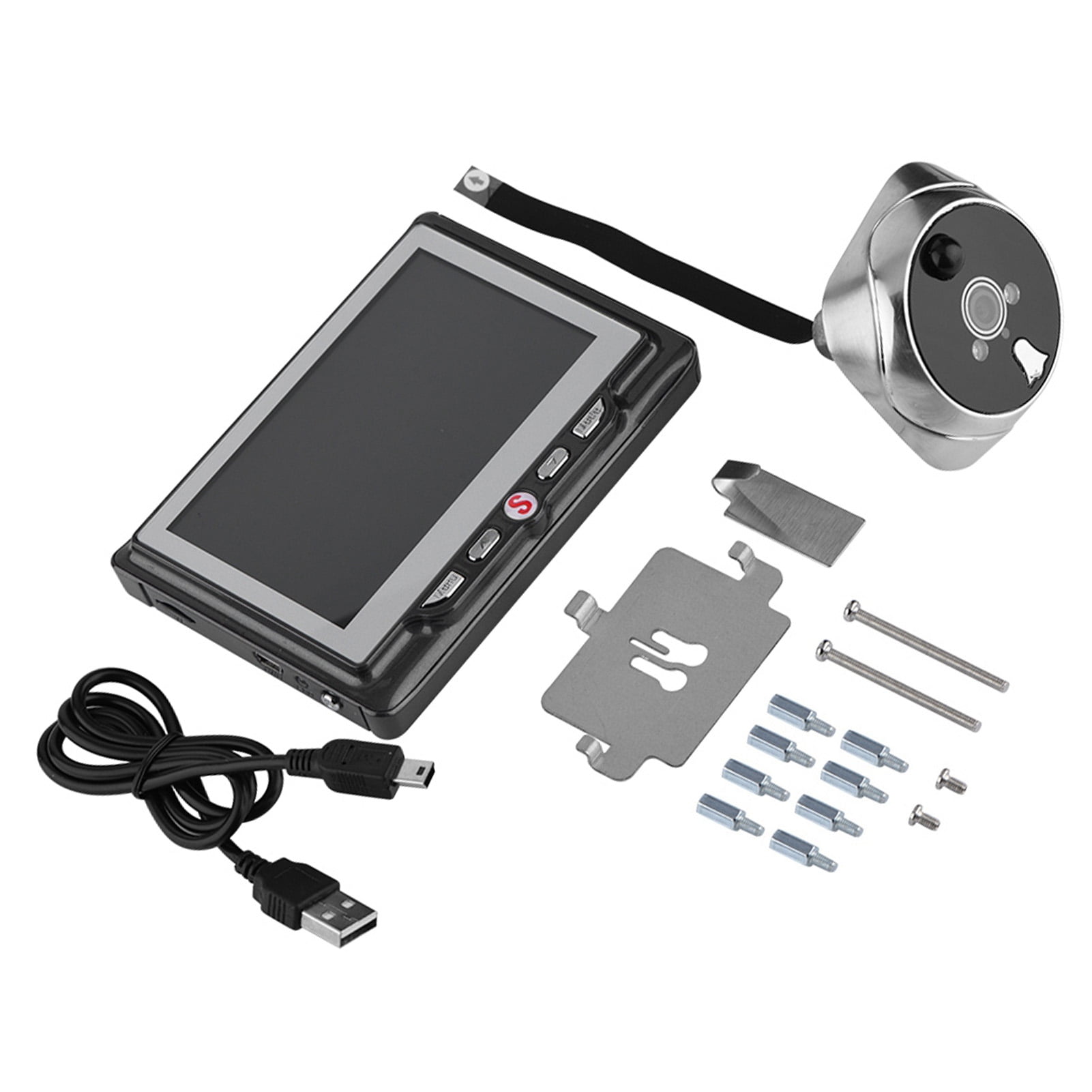 LYUMO Doorbell Viewer, Peephole Camera,Digital Door Viewer & Doorbell