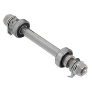 LYUMO Durable Metal Bicycle Wheel Hub Axle Front Rear Solid Shaft Lever Bike Repair Tool Accessories, Bicycle Wheel Hub Axle, Bike Accessories