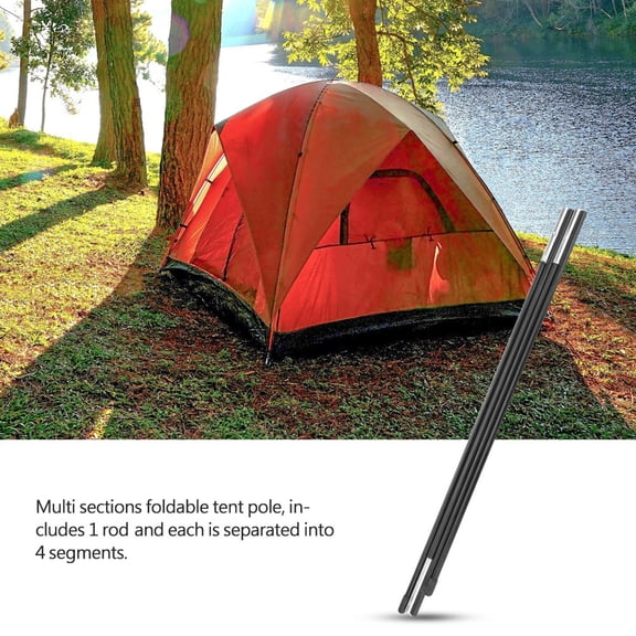 LYUMO Fiberglass 70.87'' Camping Tent Pole Bars