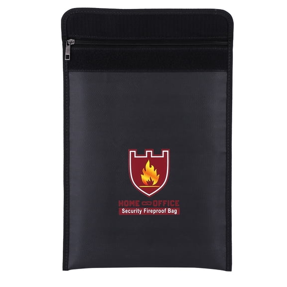 LYUMO Fireproof Document Bag 14.96" x 11.02" Waterproof Fire Safe Pouch