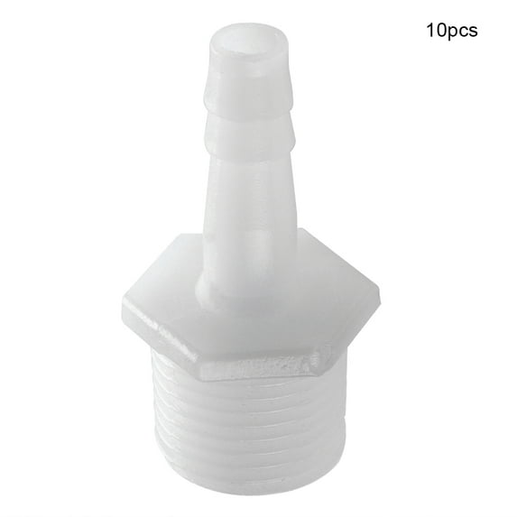 LYUMO Hose Fittings,Air Pump Tube,10PCS Aquarium 1/2 Thread Pipe Adapter Fish Tank Air Pump Joint Hose Fittings Connector