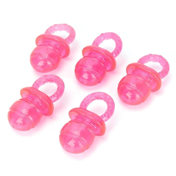 LYUMO Pet Dog Chew Toy, Pacifier Shaped Chew Toy, 5 pcs / set Pacifier Shaped Pet Dogs Teether Teething Sounding Interactive Chew Toy