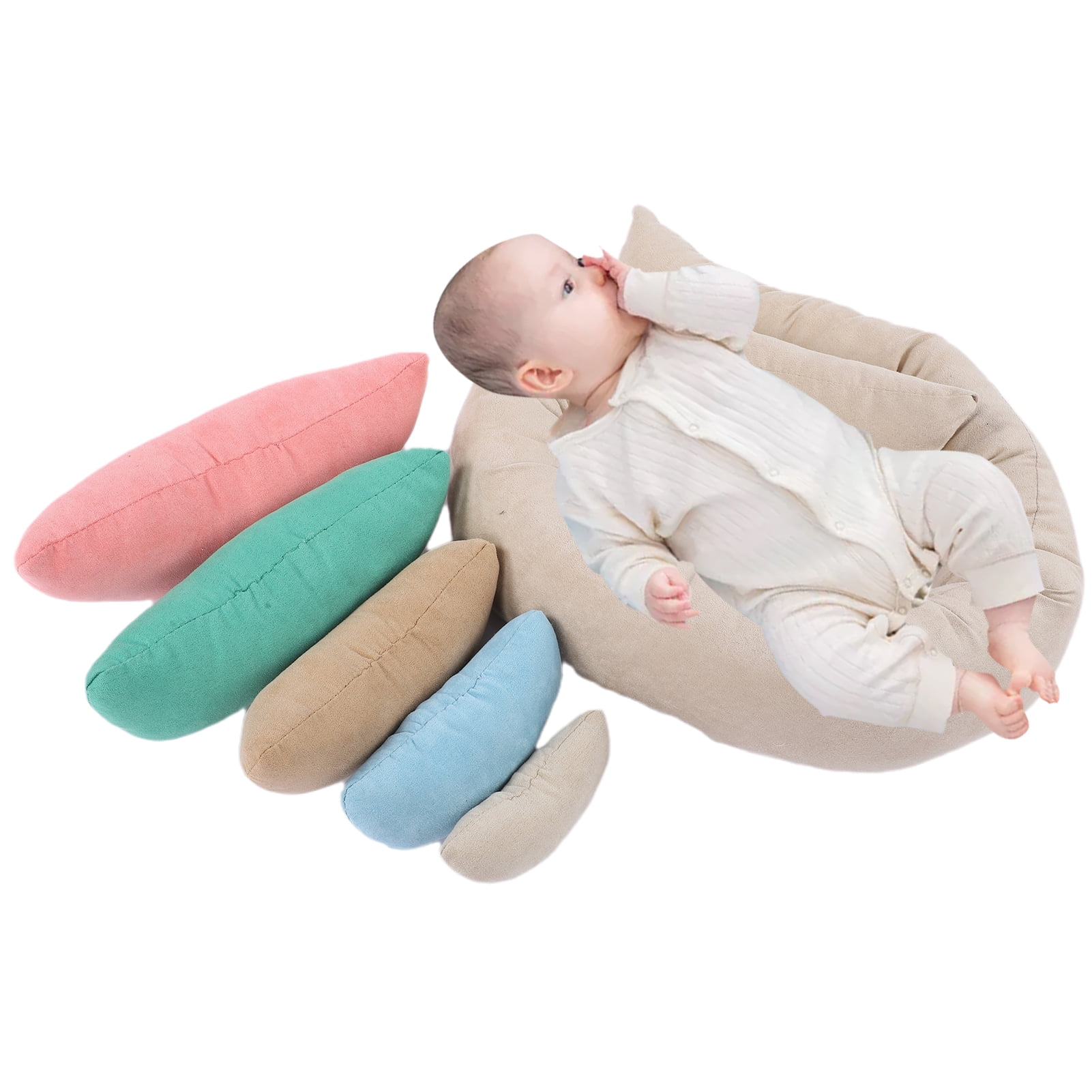 Buy Newborn Photography Posing Pillow Crescent Moon Pillow Star Pillows  Posing Beans Moon Pillow Stars Set Infant Boy Girl Baby Picture Prop(White)  Online at desertcartINDIA
