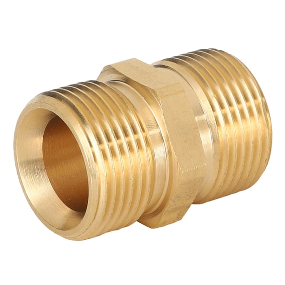 LYUMO Pvc Connector High Pressure Sprayer Adapter Brass M22 Metric Male Thread 14mm Hose Connector Coupler Agriculture