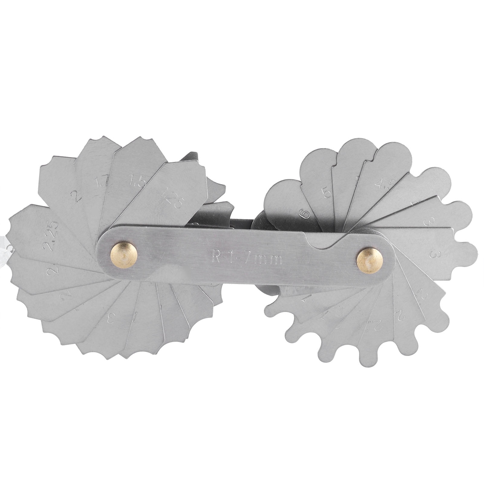 LYUMO Radius Gauge,Radius Measuring Tool,Radius Gauge Alloy Steel