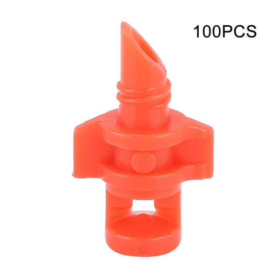 LYUMO Refraction Nozzle, 360 Micro Sprayer,100Pcs 360 Micro Garden Water Sprayer Misting Nozzle Refraction Atomize Sprinkler