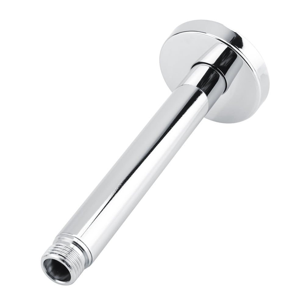 LYUMO Shower Arm Pipe,Shower Arm,Stainless Steel Round Top Shower Arm