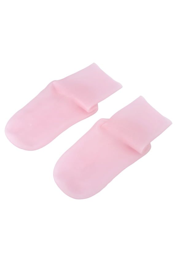 Silicone Gel Socks,Silicone Socks Shock Absorption Pressure Relief Prevent Cracking Silicone Moisturizing Socks,High Elastic Silicone Socks