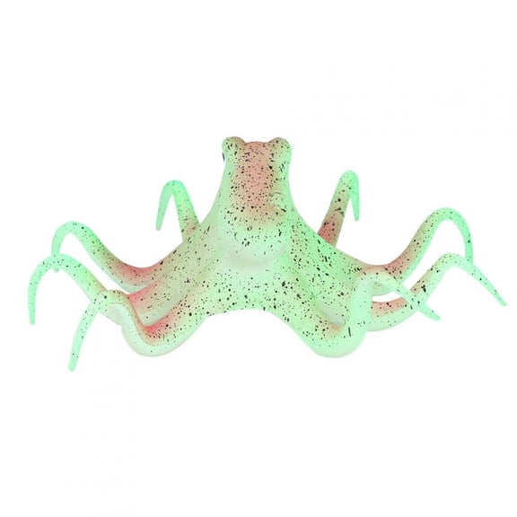LYUMO Silicone Octopus, Fish Tank Octopus,Silicone Artificial Fluorescent Simulation Octopus Aquarium Fish Tank Decoration