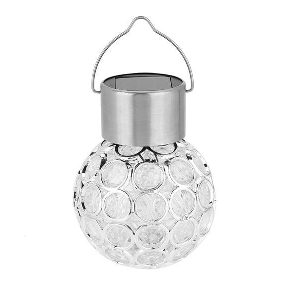 LYUMO Solar Hanging Ball Lights Cracked Glass LED Decorative Garden Lights Solar Lanterns for Yard, Patio, Fence, Tree, Holiday Decoration