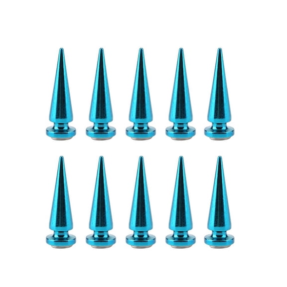 LYUMO Spike Rivets,Spike Screw,10 Pcs Metal Spike Rivets and Studs Screw Back for DIY Leather Craft