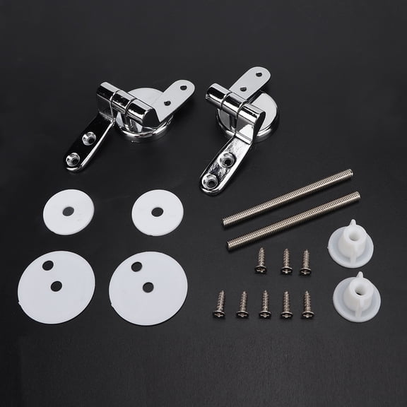 LYUMO Toilet Lid Fixings Toilet Hinges Repair Replacement Kit Tools Set, Toilet Lid Fixings, Toilet Lid Accessories