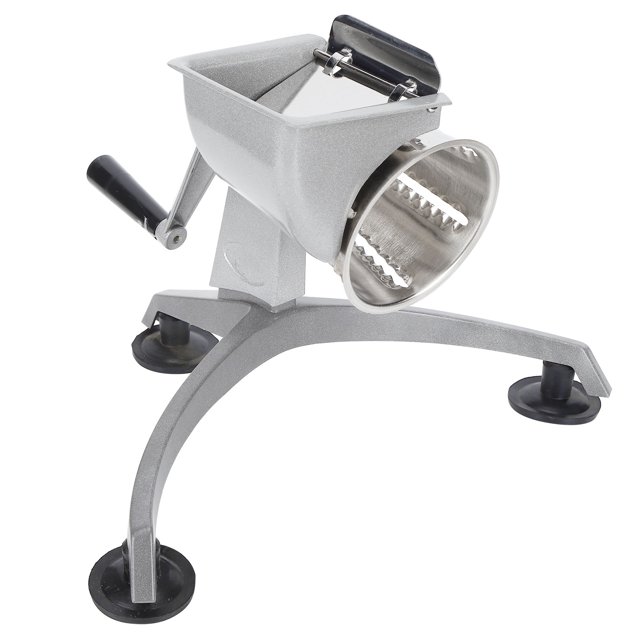 LYUMO Vegetable Cutter Stainless Steel Hand Crank with 5 Stainless